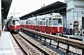 E6 und c6-Garnituren in der Station Nussdorfer Straße zur Zeit der Stadtbahn (Woche 50)