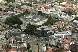 Het Hongaars Nationaal Museum en zijn omgeving