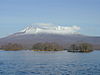 Mount Komagatake viewed from Lake Ōnuma, Mori