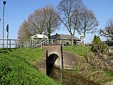 Brug in Netterden uit 1817, met stuwmechanisme