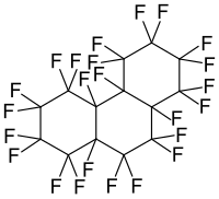 Strukturformel von Perfluorperhydrophenanthren