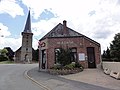 Mairie und Kirche Saint-Martin