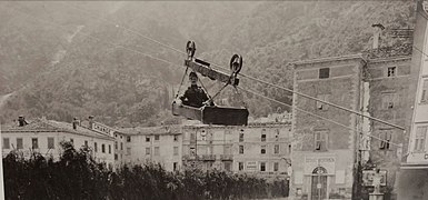 Kriegsseilbahn von Riva auf die Rocchetta