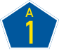 A1 road shield}}