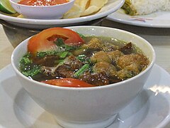 Soto Padang, beef soto