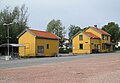 Etter oppgradering av stasjonsområdet når ikke skinnene bort til stasjonsbygningen. Foto: Jan-Tore Egge