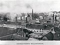 Steingutfabrik Wallerfangen um 1925. Postkarte. (Archiv VfH Wallerfangen)