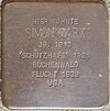 Stolperstein für Simon Marx