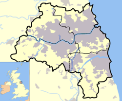 Tyne-and-Wear Meropoliten Kontluk içinde Gateshead