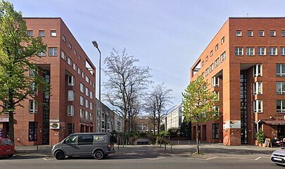 IBA-Wohnbebauung Torhäuser Block 28, Oranienstraße, Berlin-Kreuzberg