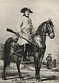 Russian dragoon in 1700-1720
