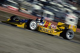 Bobby Rahal's Galles Racing wagen in 1991.