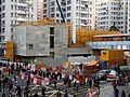 Construction of Exit A (January 2016)