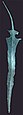 Eisenschwert vom Typ Miraveche mit langer Schaftzunge. Provinz Valladolid, Spanien, 4. Jh. v. Chr.