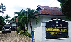 Kantor kecamatan Siantar Timur