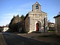 Die Kirche Saint-Pierre in La Chapelle-Montmoreau