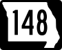 Route 148 marker