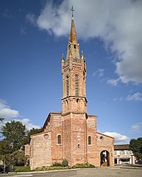 The church in Montberon