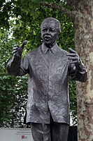 Standbeeld Nelson Mandela, Londen