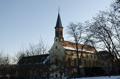 Ehemalige Klosterkirche und heutige Pfarrkirche und Wallfahrtskirche St. Agatha