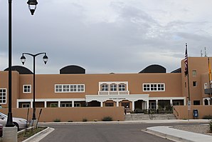 Das Taos County Courthouse in Taos