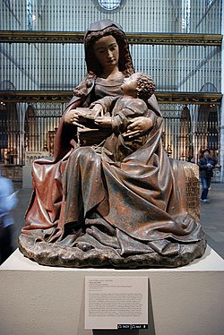 Madonna és a gyermek - klarisiek kolostora Polignyi, jelenleg a Metropolitan Museum of Art, New York