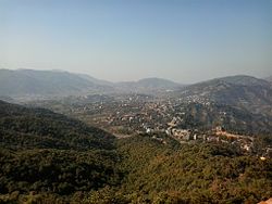 Blick auf Banepa