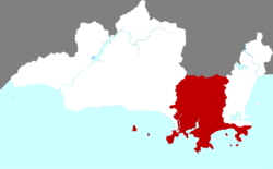 Location of Jiyang in Hainan