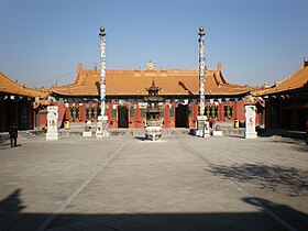 Dazhao temple (also called Ikh Zuu) built by Altan Khan in 1579