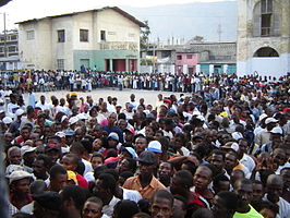 Verkiezingen in Haïti (foto: 2006).