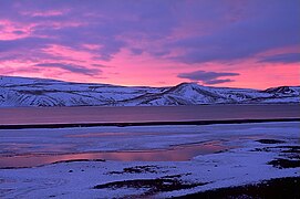 Kleifarvatn im Winter