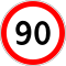 90 km/h