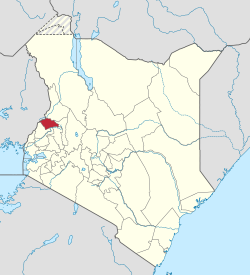 Location in Kenya