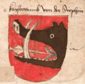 Serbia (Triballia), Wernigeroder Schaffhausensches Wappenbuch (between 1486 and 1492)