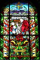 Kirchenfenster von 2008 mit Johannes Paul II.