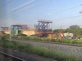 Construction near Shanghai Hongqiao