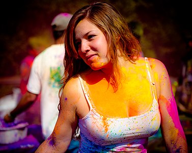 „Holi Festival of Colors“-Veranstaltung Stanford 2008