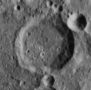 Almanon, von Lunar Orbiter 4 aufgenommen