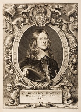 Koning Ferdinand van Bohemen en Hongarije door Anselm van Hulle