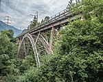 Eisenbahnbrücke über die Kander