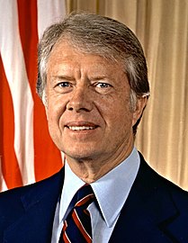 Jimmy Carter (1977–1981) (1924-10-01) 1 October 1924 (age 100)   Democratic