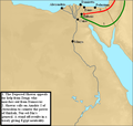 Crusader invasions of Egypt in 1164 AD.