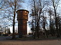 Watertoren bij het treinstation