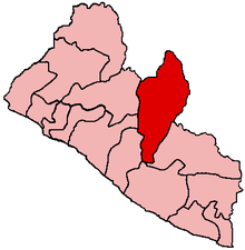 Nimba county of Liberia