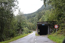 Lidafonna rasoverbygg på fylkesvei 5722 i Stryn Foto: Sundgot