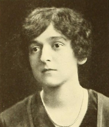 A young white woman with wavy hair cut in a bob