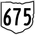 State Route 675 marker