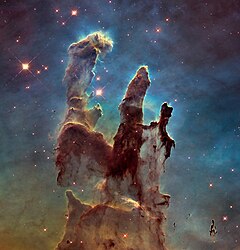 Pillars of Creation 2014 (von der NASA, der ESA, und dem Hubble Heritage Team)