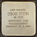 Stolperstein für Oskar Stern