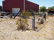 Different view of the historic Home Mission Cemetery a.k.a. the Sleeping Bride Cemetery.